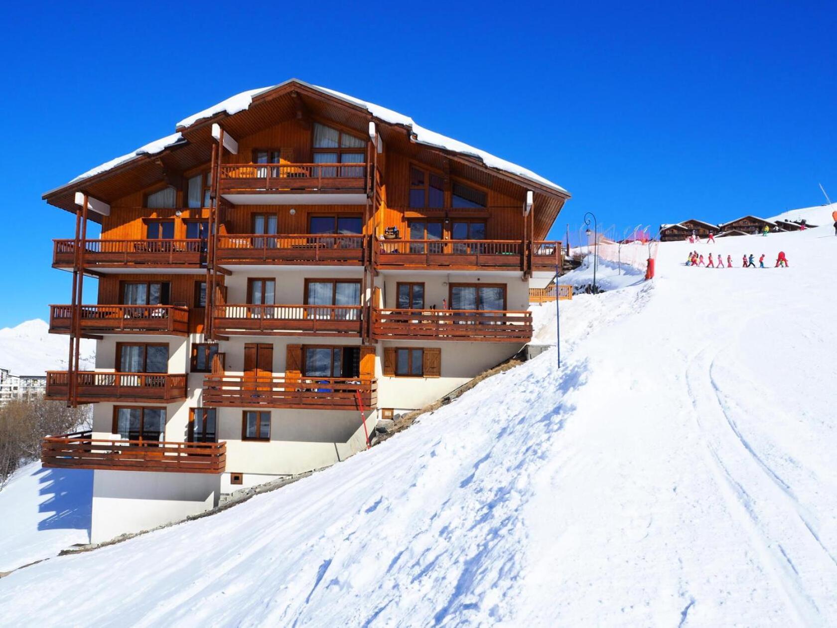 Residence Tetras Lyre - Appartement Duplex - Depart Et Retour Skis Aux Pieds - Balcon Mae-0204 생마르탱 드 벨빌 외부 사진